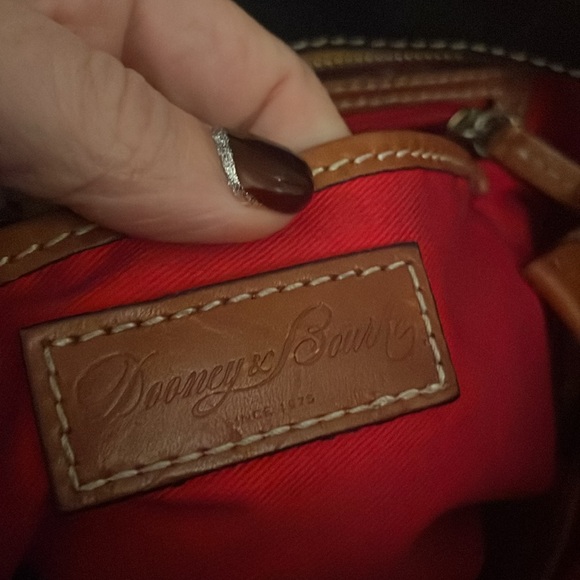 Dooney & Bourke Leather Tote - Picture 4 of 5